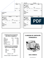 Anotaciones Fotográficas - Gran Formato PDF