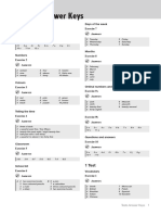 Your Space 1 Answer Key and Script