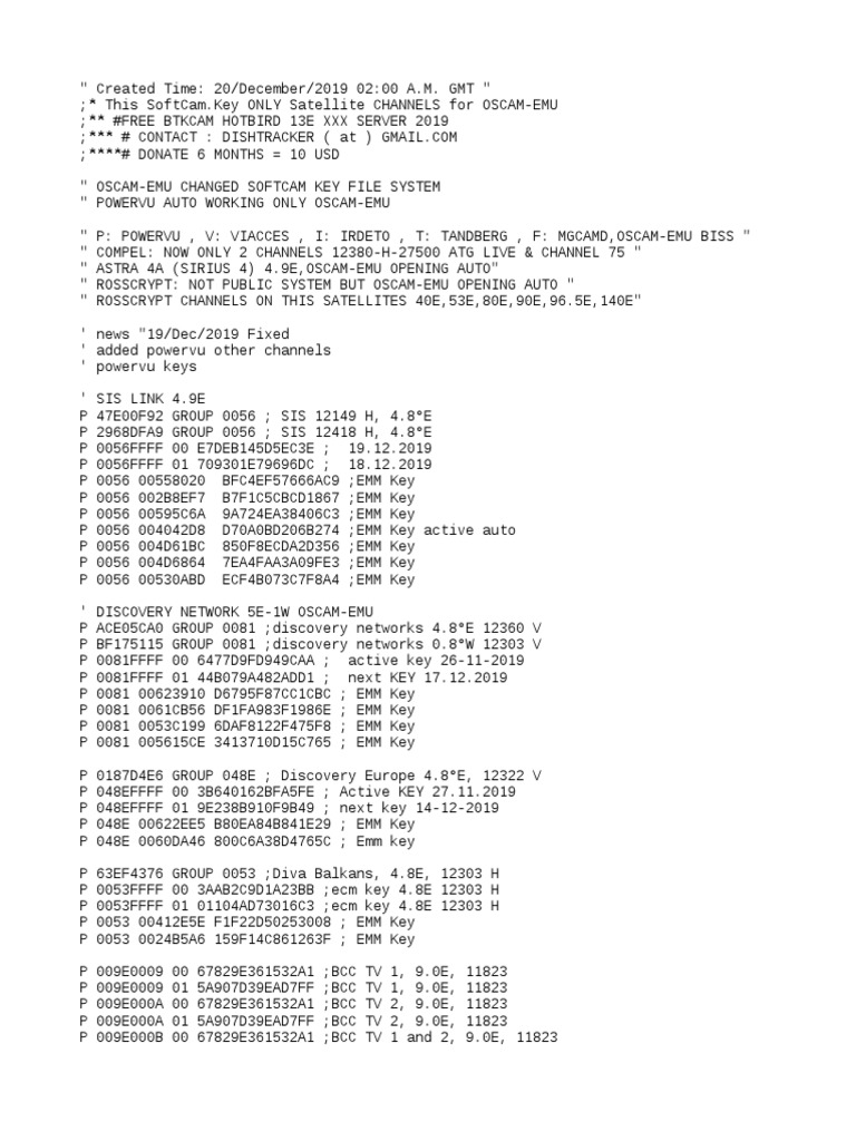 Softcam | PDF | Television | Broadcasting