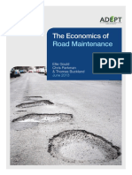 Economics of Road Maintenance-Gould Et Al-June 2013