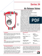 Válvula Desaireadora Series 34 CLA-VAL UL FM