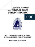 Contrato Colectivo 2016-2019