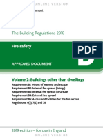 Approved Document B Fire Safety Volume 2 - 2019 Edition PDF