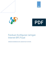 Panduan Konfigurasi Jaringan Internet BPS Pusat (Untuk Magang) PDF