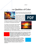 Expressive Qualities of Color