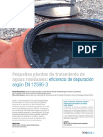 Articulo Tecnico Plantas Aguas Residuales En125663 Tecnoaqua Es PDF