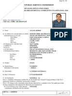 Ac Cisf Form 2020 PDF
