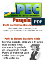 Estudo - Perfil Da Mulher Eleitora No Brasil