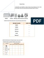 Materi Bangun Ruang Kelas 1 SD