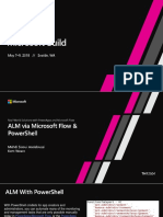 PowerApps - ALM Via Microsoft Flow & PowerShell