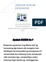 Hukum Keperawatan