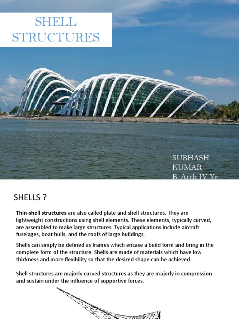 Types of Shell Structures and Domes | PDF | Vault (Architecture) | Dome