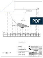 Potongan Memanjang Progress Bendungan PDF