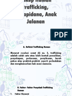 Askep Human Trafficking, Narapidana, Anak Jalanan