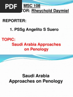 PSSG Suero, Angelito S. The Saudi Arabia Approches On Penology