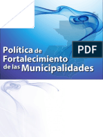 Politica Fortalecimiento Municipal