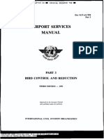 ICAO - Airport Services Manual (DOC9137) Part 3 Bird Control