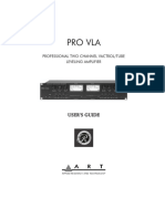 ARTProVLA212ProductManual