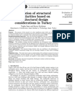 Evaluation of Structural Irregularities Based On Architectural Design Considerations in Turkey