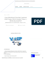 Cara Membuat Simulasi Layanan VOIP Pada CISCO Packet Tracer - IRFAN BLOGSPOT Backup Backup PDF