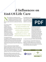 Cultural Influence On End of Life Care