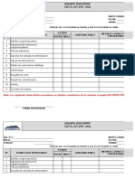 Check List Equipo Oxicorte