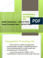 Financing Mix