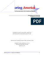 Restoring America - Jural Society Handbook