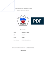 Contoh Laporan Prakerin Teknik Mesin 01