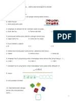 Soal Ulangan Tema 1 Ara