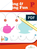 Preschool - Cutting Tracing Fun Workbook