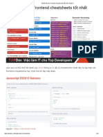 Tất tần tật các Frontend cheatsheets tốt nhất - TopDev PDF