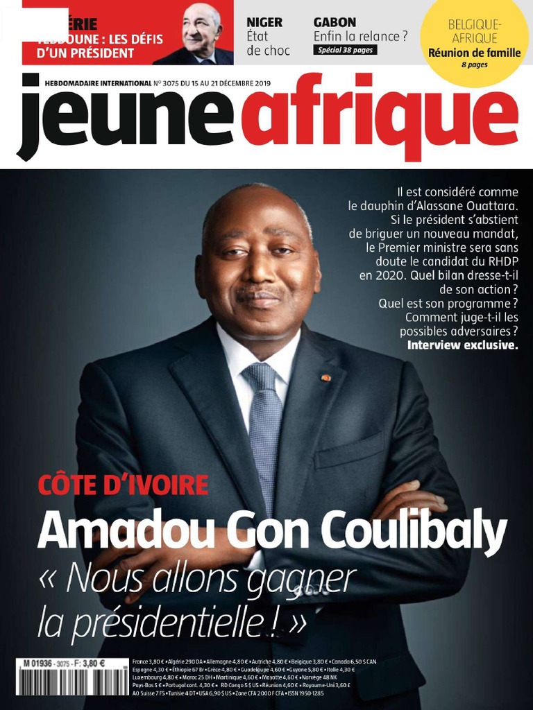 Jeune Afrique N°3075 - 20191215 | PDF