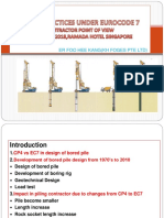 Piling Practices Under Eurocode 7 (Contractor Point of View) PDF