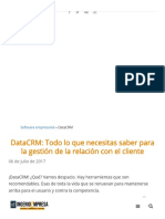 DataCRM - Todo Lo Que Necesitas Saber - Ingenio Empresa