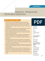 Chapter - 3 Biological Explanation of Delinquency PDF