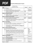 Download Board Meeting Agenda Template by mmatear SN44103059 doc pdf