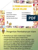 Study Islam Aspek Pembaharuan Dalam Islam