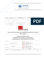 Plano de Recursos Hídricos Da Região Hidrográfica Do Paraguai PRH Paraguai