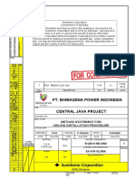 Method Statement For Ceiling Installation Procedure - FC - Removed