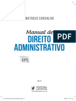 Manual de Direito Administrativo aborda improbidade administrativa