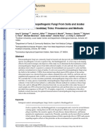 Isolation of Entomopathogenic Fungi From Soils and Ixodes