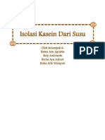 Isolasi Kasein Dari Susu