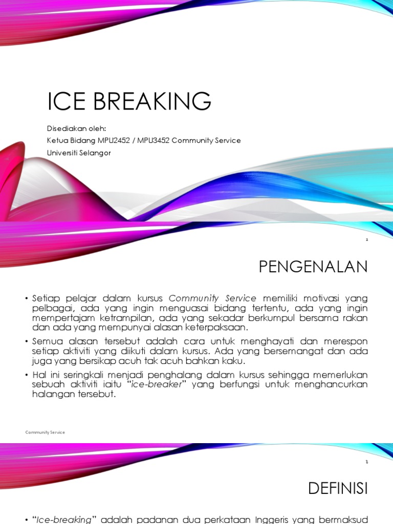 Modul 1 Ice Breaking Pdf