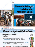 Pertemuan 3-Manusia Sebagai Individu Dan Makhluk Sosial-Revisi