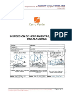  Estándar de Inspecciones Herramientas e Instalaciones v05