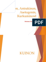 (Fitokimia 10) Kuinon, Antrakinon, Asetogenin, Kurkuminoid