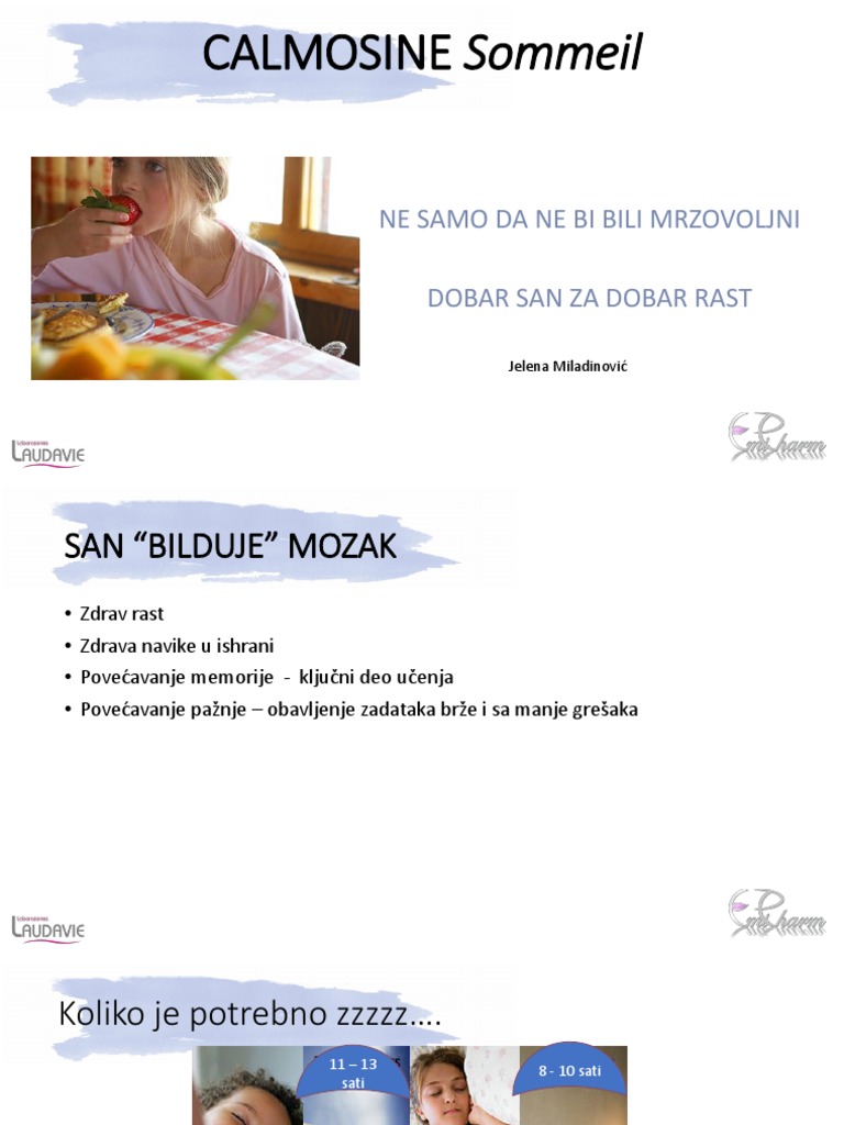 Calmosine Sommeil PDF — free download