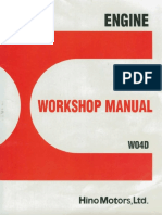 Hino RB145 Motors Workshop Manual WO4D W04C-T PDF