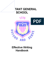 AG Effective Writing Handbook